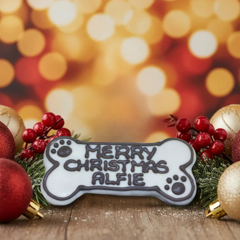 Personalised Merry Christmas Bone