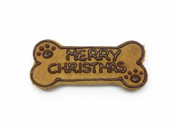 Clean Merry Christmas Bone Peanut Butter Product Shot