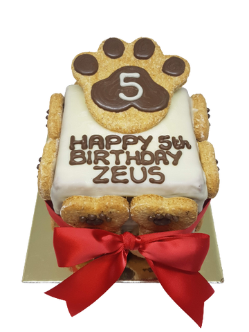 Dog Birthday Cake - Zeus Design ADELAIDE PICK UP ONLY