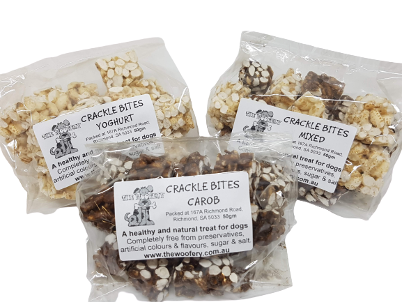 Crackle Bites - 50gm bag