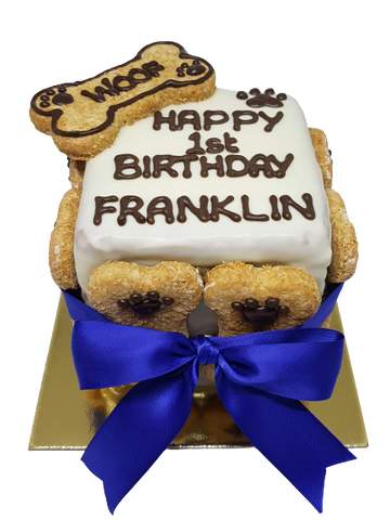 Dog Birthday Cake - Franklin Design ADELAIDE PICK UP ONLY