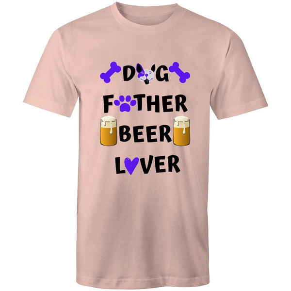 DOG FATHER BEER LOVER - Mens T-Shirt - 14 COLOURS