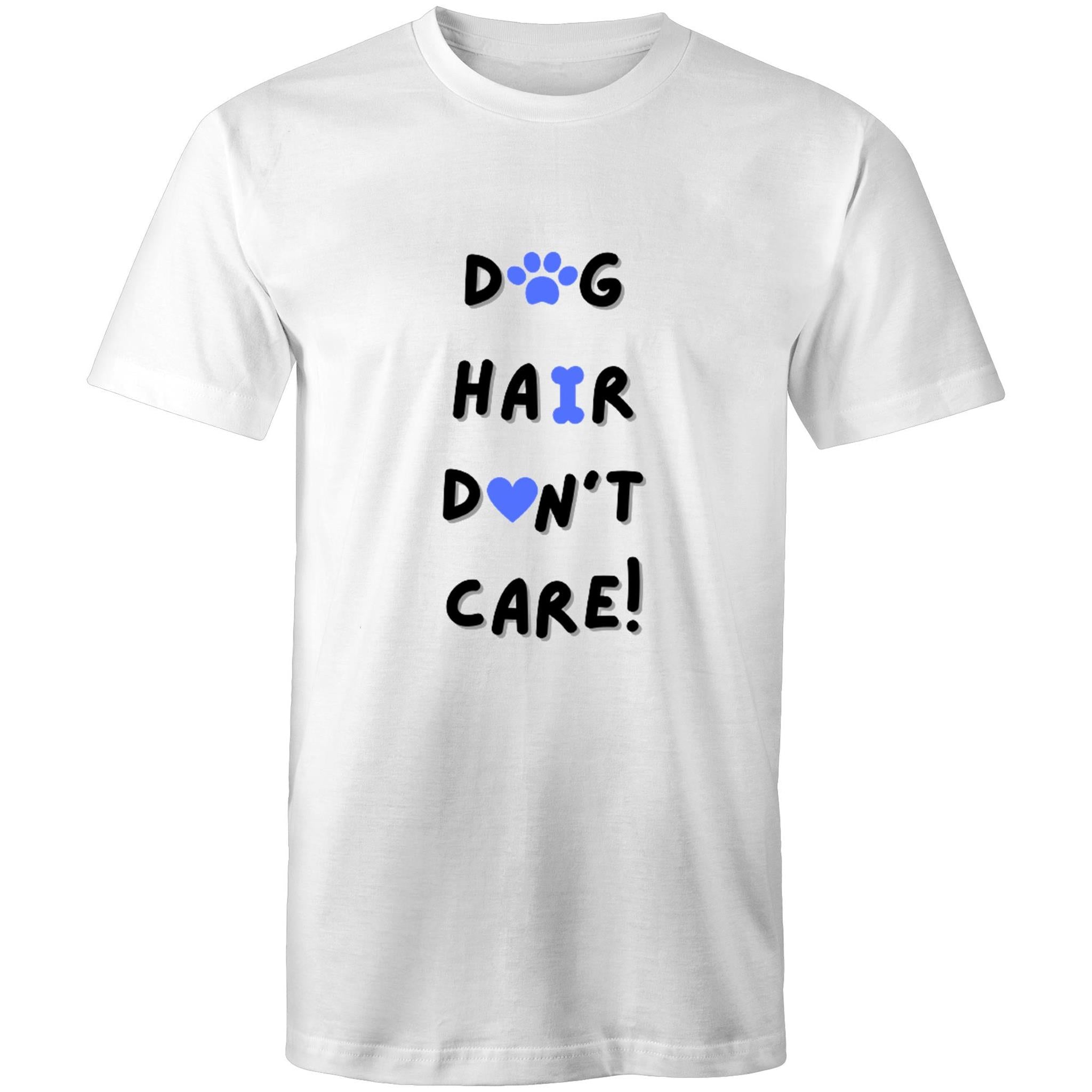 DOG HAIR DON'T CARE - Mens T-Shirt - 13 Colours