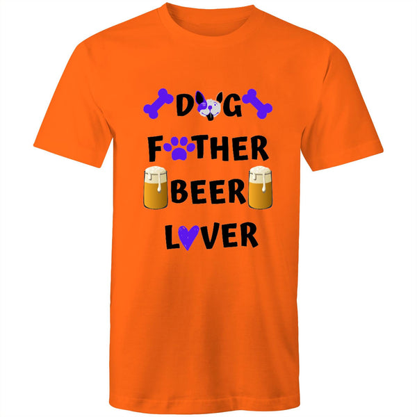 DOG FATHER BEER LOVER - Mens T-Shirt - 14 COLOURS