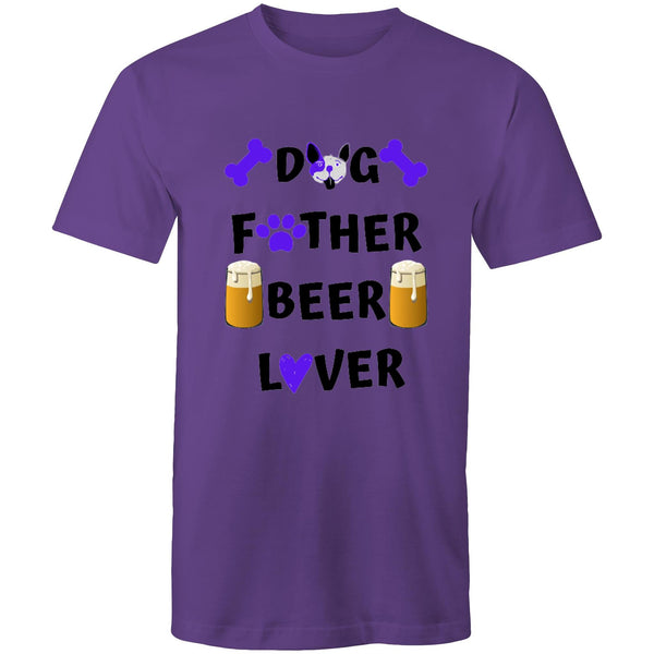 DOG FATHER BEER LOVER - Mens T-Shirt - 14 COLOURS