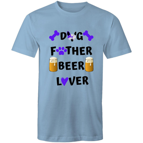 DOG FATHER BEER LOVER - Mens T-Shirt - 14 COLOURS