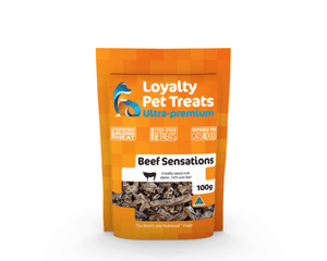 Beef Sensations 100gm - Loyalty Pet Treats