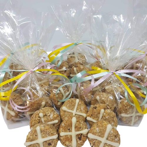 Hot Cross Bun Cookies