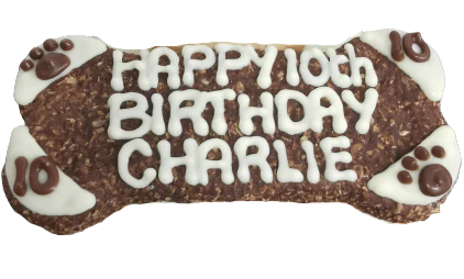 Personalised Birthday Bone Biscuit