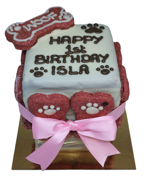 Dog Birthday Cake - Isla Design ADELAIDE PICK UP ONLY
