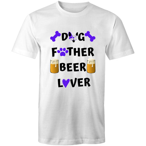 DOG FATHER BEER LOVER - Mens T-Shirt - 14 COLOURS