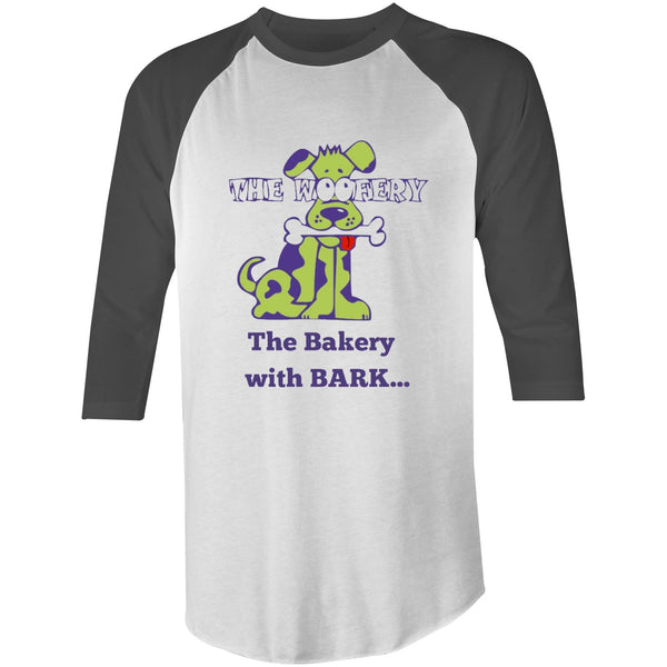 THE WOOFERY - 3/4 Sleeve T-Shirt