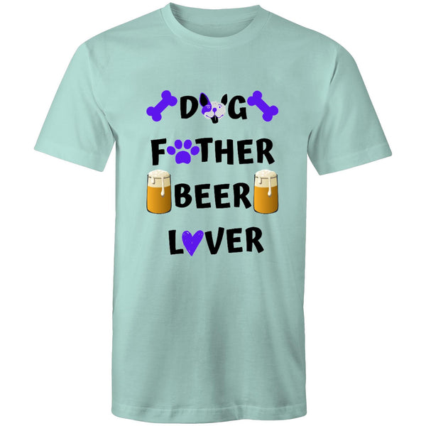 DOG FATHER BEER LOVER - Mens T-Shirt - 14 COLOURS